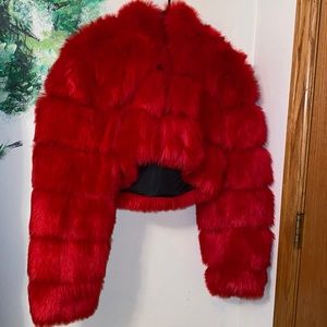Women’s fluffy jacket